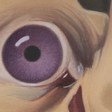 Detail from Time Independent Portrait Of René Descartes Thinking by Mark Sheeky