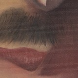 Detail from Time Independent Portrait Of René Descartes Thinking by Mark Sheeky