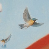 Detail from Hello Yellow Brick Road by Mark Sheeky