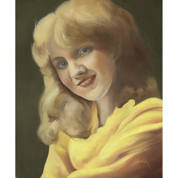 Mary Miles Minter by Mark Sheeky