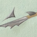 Detail from Arrow Stabbed Vine by Mark Sheeky