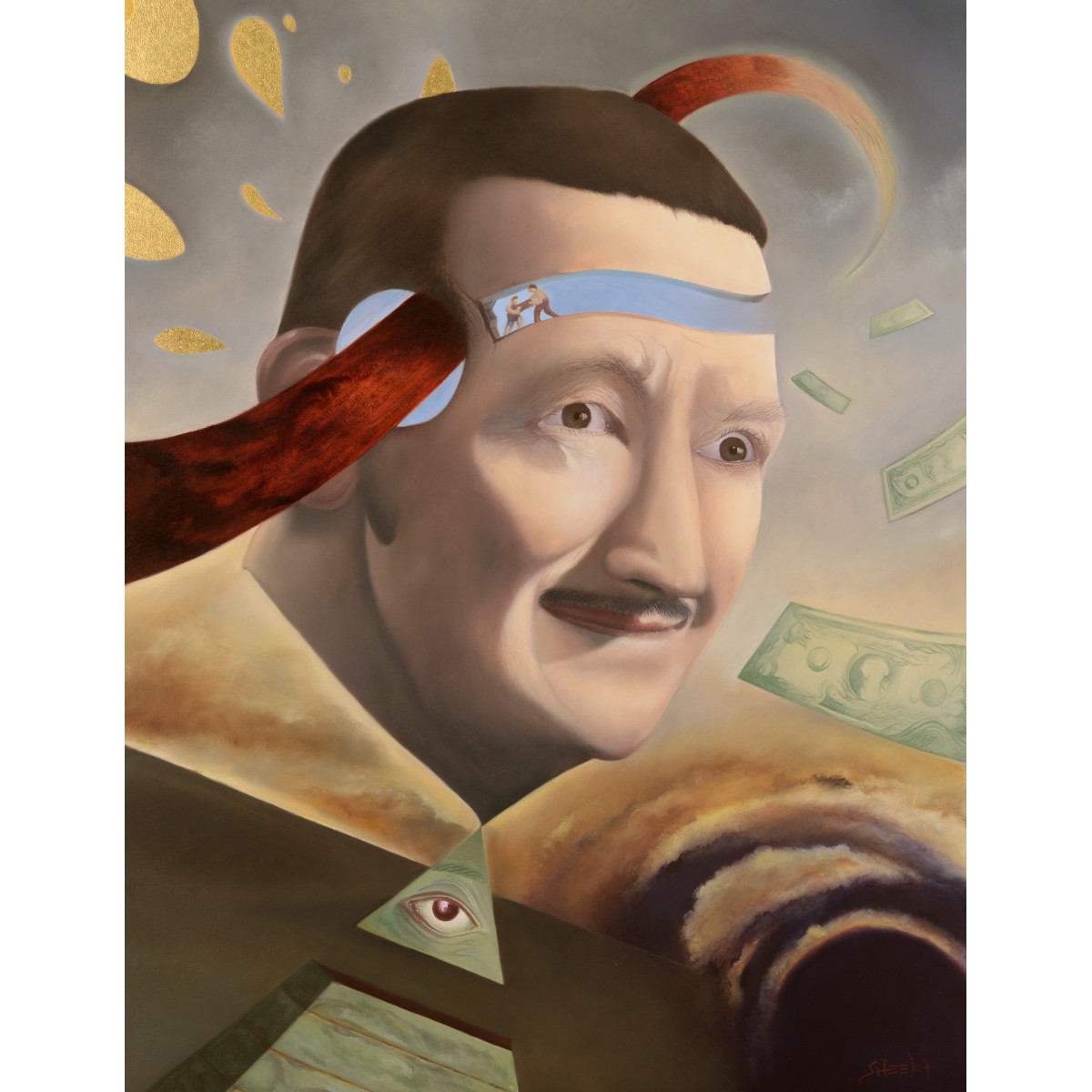Miners Of Economic Worries Forging A Path Through H Beam Piper by Mark Sheeky