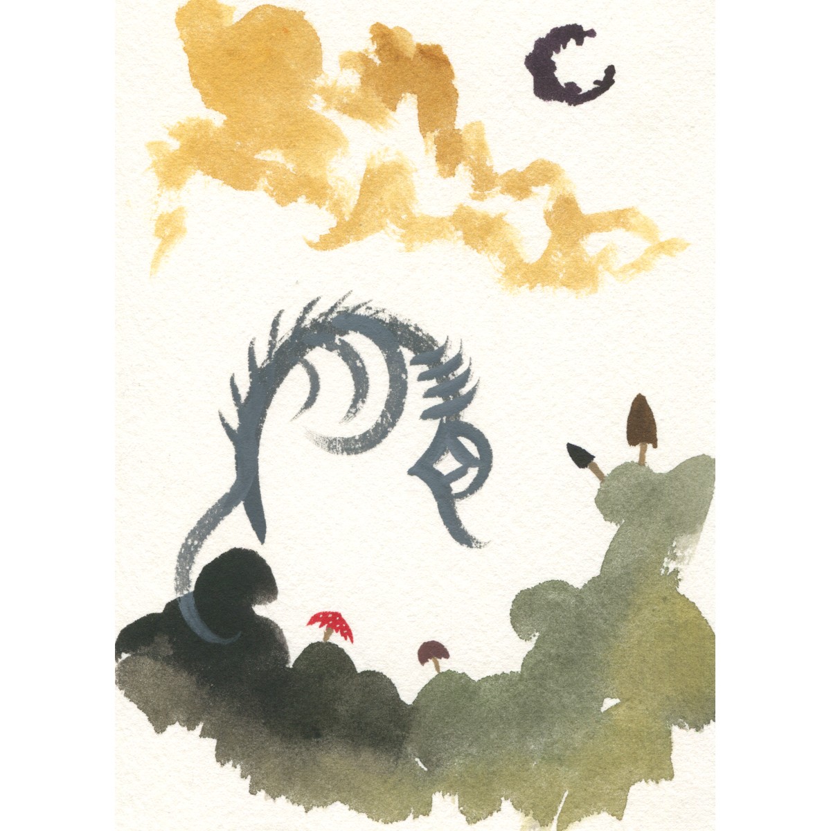 Mushroom, Oh How Deadly Thou Art by Mark Sheeky