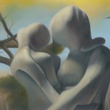 Detail from The Lovers by Mark Sheeky