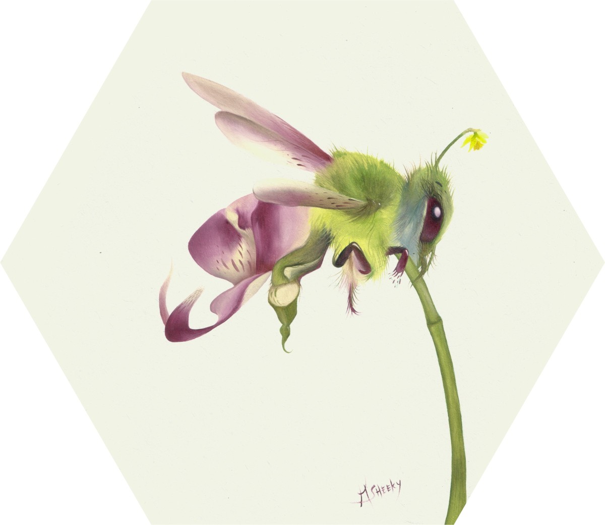 Orchibee by Mark Sheeky