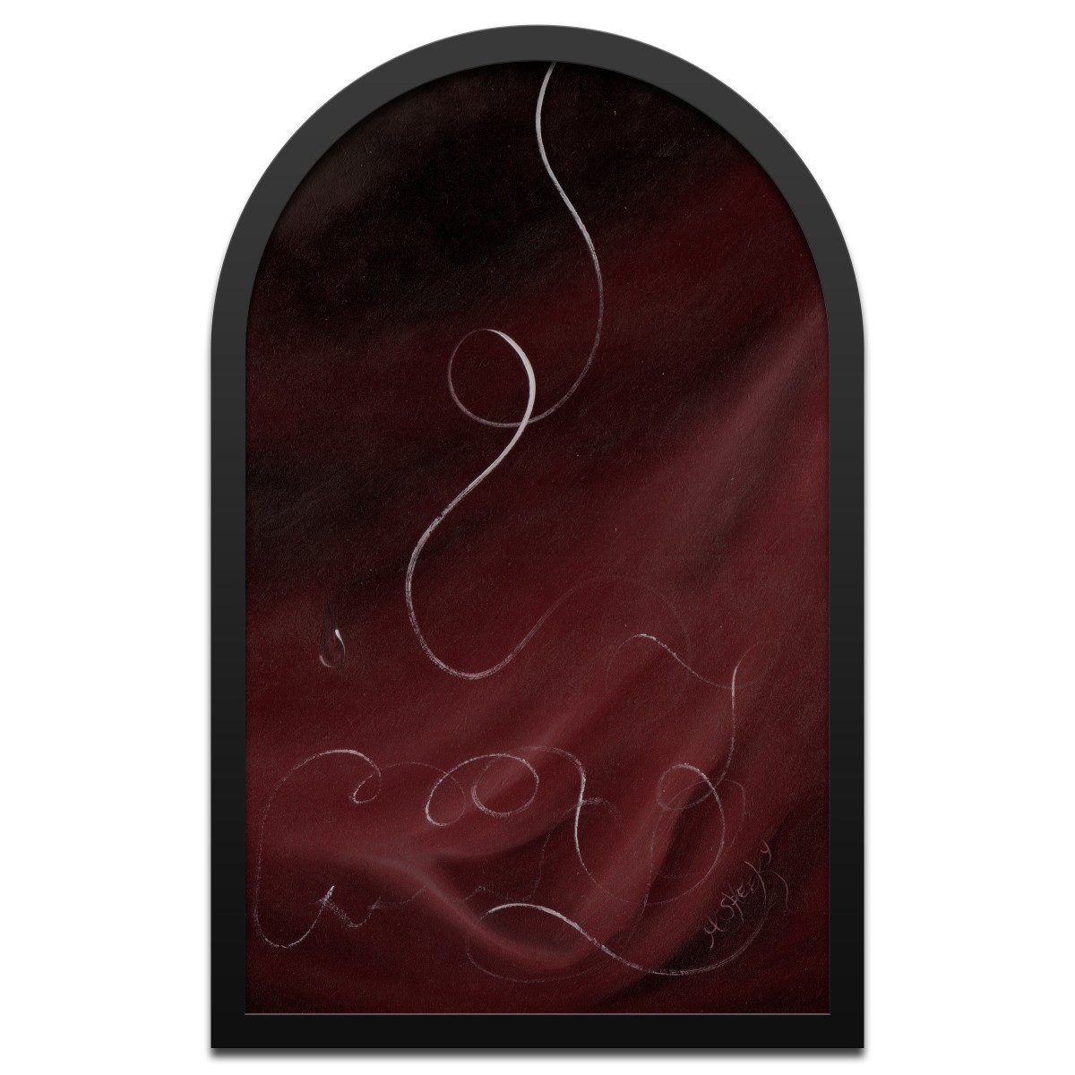 Mozart's First Grey Hair, Had He Lived Long Enough To Gain One by Mark Sheeky
