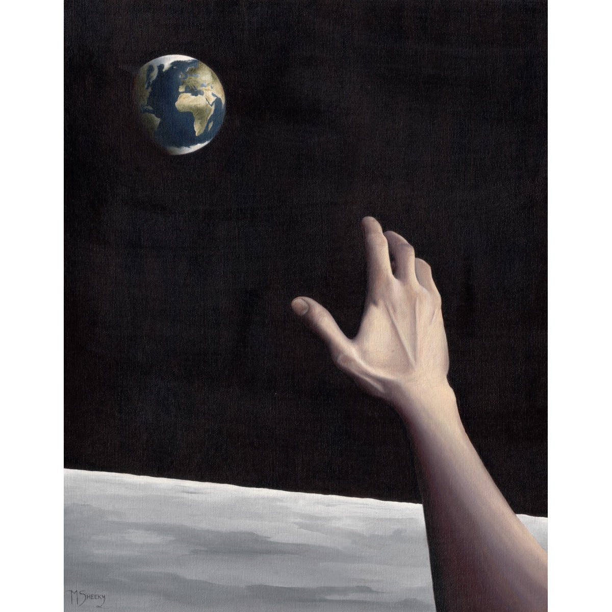 Hello Earth by Mark Sheeky