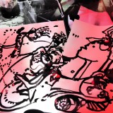 Detail from Improv Night: Mind Circus by Mark Sheeky