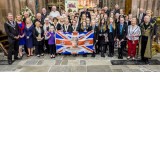 Detail from Queen's Birthday Gala by Mark Sheeky
