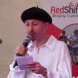 Detail from Nantwich Food Festival Speakeasy by Mark Sheeky