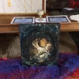 Detail from Reflections In The Tomb by Mark Sheeky