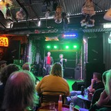 Detail from July Poetry Whitchurch Slam by Mark Sheeky