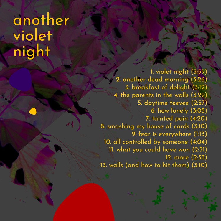 Detail from Another Violet Night
